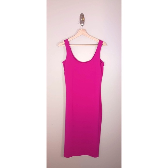 Hatch Pink Stretch Midi Maternity Dress Women's Size M - Picture 1 of 4